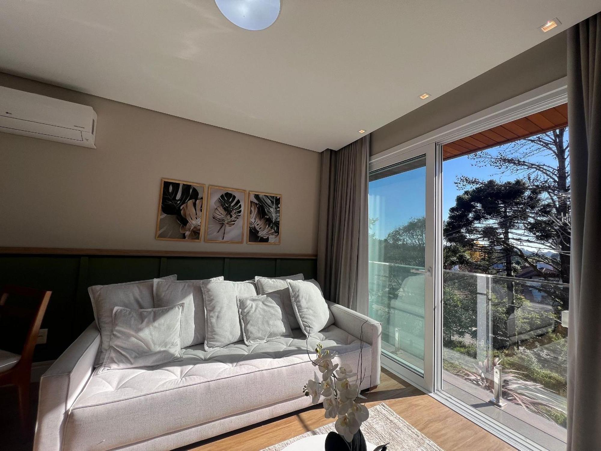 Apartament Alpes 307 - Ape Novo Em Gramado C/ Garagem Zewnętrze zdjęcie